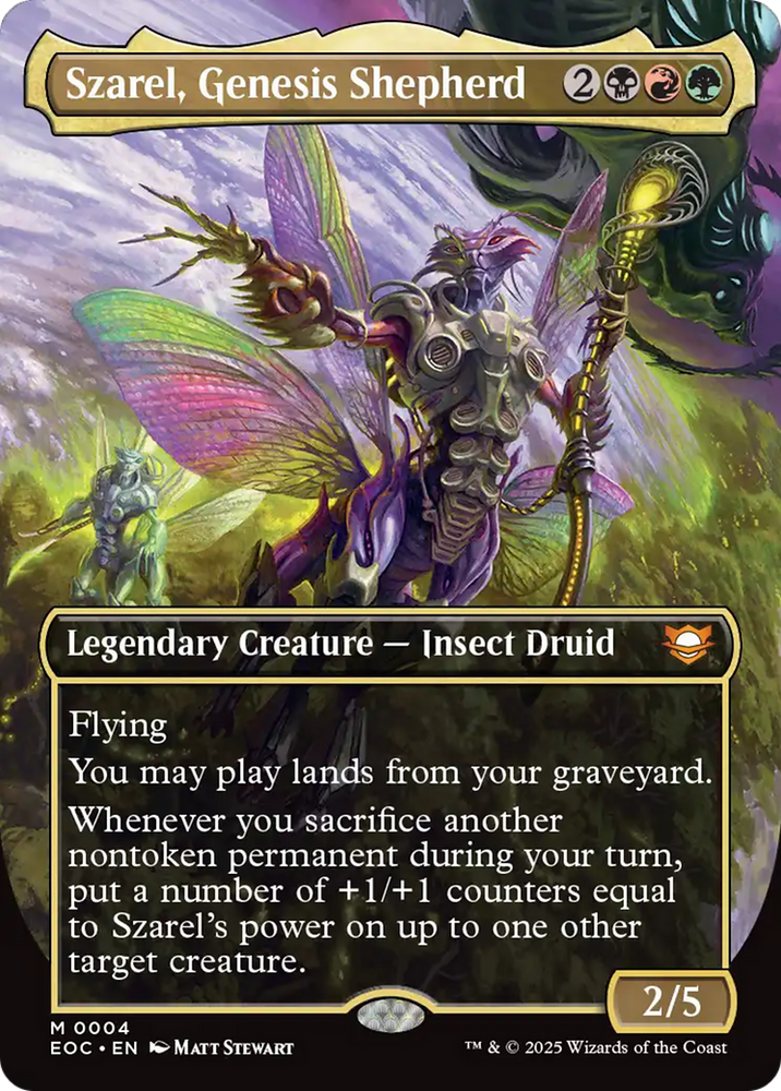 Szarel, Genesis Shepherd (Borderless) [Edge of Eternities Commander]