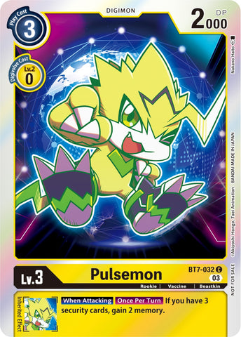 Pulsemon [BT7-032] (Official Tournament Pack Vol.11) [Next Adventure]