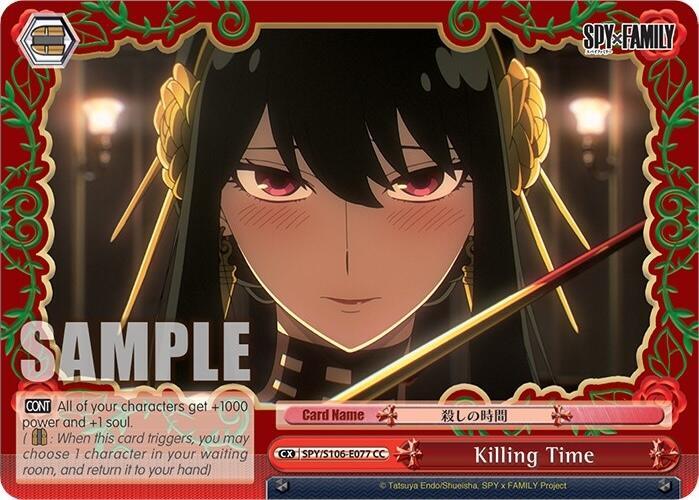 Killing Time (SPY/S106-E077 CC) [SPY x FAMILY]
