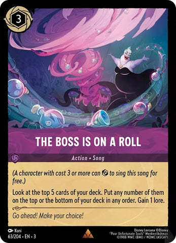 The Boss is on a Roll (63/204) [Into the Inklands]