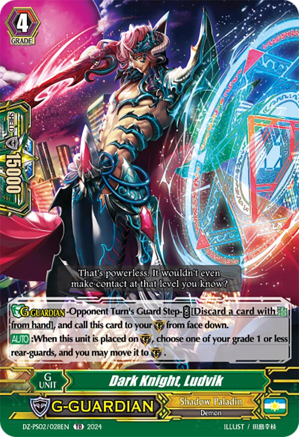 Dark Knight, Ludvik (DZ-PS02/028EN) [Premium Deckset "Revenger"]