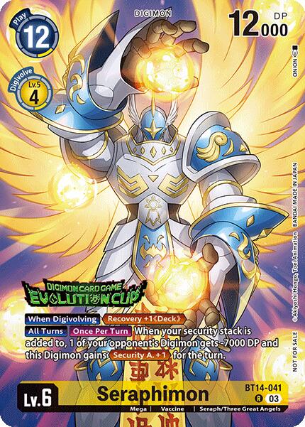 Seraphimon [BT14-041] (2024 Evolution Cup) [Blast Ace]