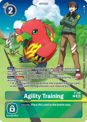 Agility Training [P-106] (Starter Deck 18 Exclusive) [Starter Deck: Guardian Vortex Promos]