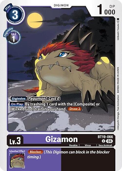 Gizamon [BT19-066] [Release Special Booster 2.0]