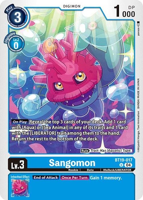 Sangomon [BT19-017] [Release Special Booster 2.0]