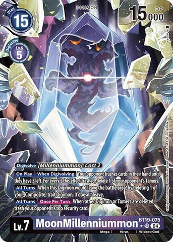 MoonMillenniummon [BT19-075] (Alternate Art) [Release Special Booster 2.0]