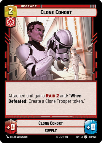 Clone Cohort (169/257) (169/257) [Twilight of the Republic]