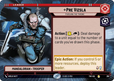 Pre Vizsla - Pursuing the Throne (285) (Hyperspace) (285) [Twilight of the Republic]