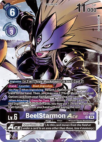 BeelStarmon ACE [EX7-059] (Alternate Art) (Box Topper) [Special Limited Set]