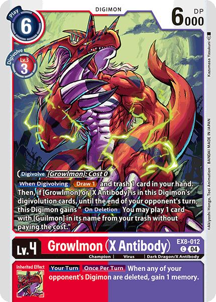 Growlmon (X Antibody) [EX8-012] [Chain of Liberation]