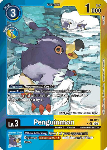 Penguinmon [EX8-019] (Limited Foil) [Chain of Liberation]