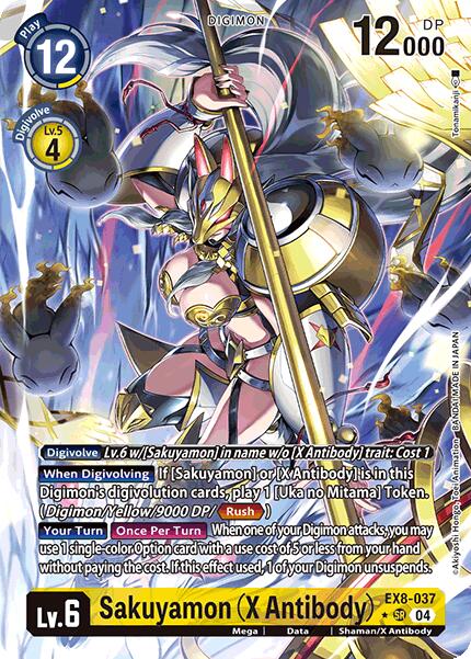 Sakuyamon (X Antibody) [EX8-037] (Alternate Art) [Chain of Liberation]