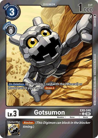 Gotsumon [EX8-046] (Limited Foil) [Chain of Liberation]