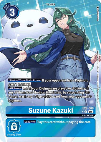 Suzune Kazuki [EX8-066] (Alternate Art) [Chain of Liberation]