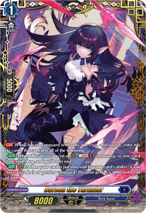 Doreen the Thruster (DZ-BT06/FFR06EN) [Generation Dragenesis]