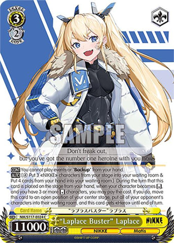 "Laplace Buster" Laplace (NIK/S117-E024 C) [GODDESS OF VICTORY: NIKKE]