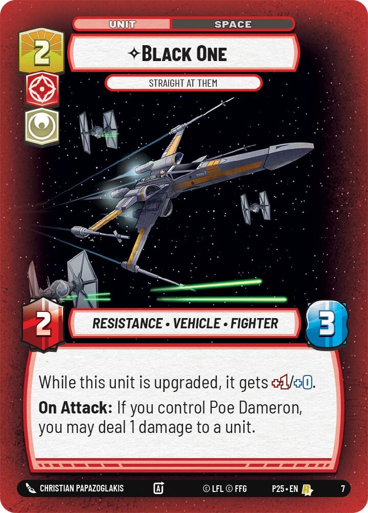 Black One - Straight At Them (7) (7) [Store Showdown Promos]