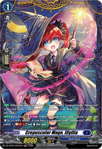 Crepuscular Mage, Illyllia (DZ-BT07/FR15EN) [Moon Fangs & Cerulean Blaze]