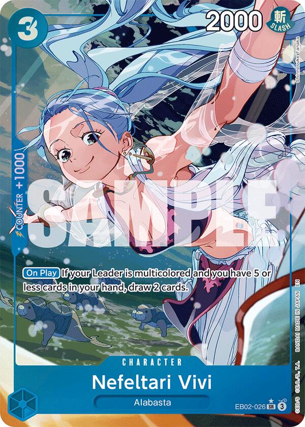 Nefeltari Vivi (Alternate Art) [Extra Booster: Anime 25th Collection]