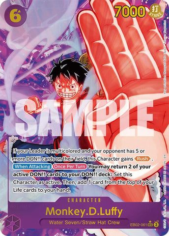 Monkey.D.Luffy (Alternate Art) [Extra Booster: Anime 25th Collection]