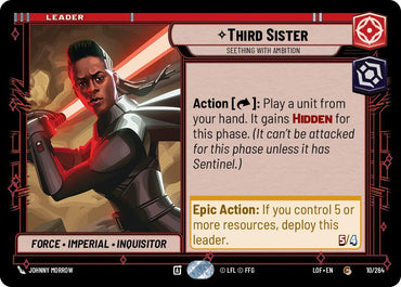 Third Sister - Seething With Ambition (010/264) (010/264) [Legends of the Force]