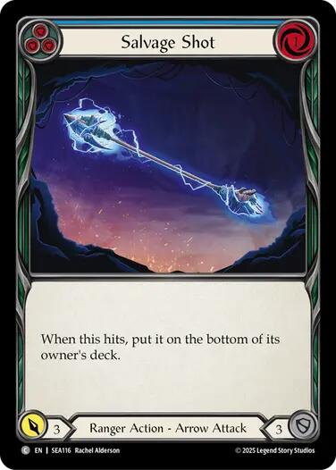 Salvage Shot (Blue) [SEA116] (High Seas)