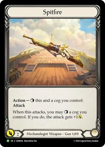 Spitfire [GEM036] (GEM Pack 2)  Cold Foil