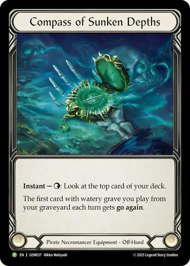 Compass of Sunken Depths [GEM037] (GEM Pack 2)  Cold Foil