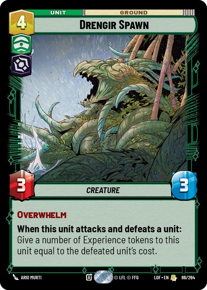 Drengir Spawn (86/264) (86/264) [Legends of the Force]