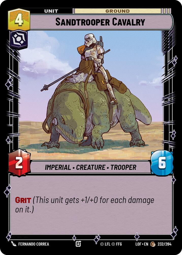 Sandtrooper Cavalry (232/264) (232/264) [Legends of the Force]