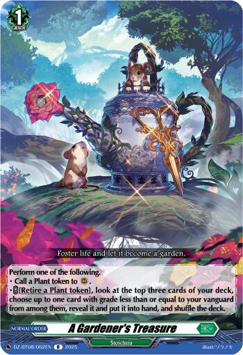 A Gardener's Treasure (DZ-BT08/062EN) [Knights 0f Rebirth]
