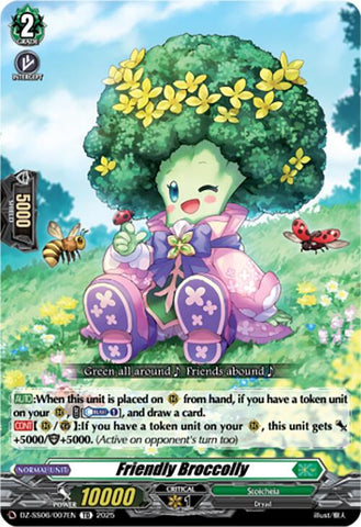 Friendly Broccolly (DZ-SS06/007EN) [DZ-SS06: Master Deckset -Urara Haneyama-]