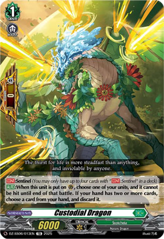 Custodial Dragon (DZ-SS06/013EN) [DZ-SS06: Master Deckset -Urara Haneyama-]
