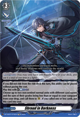 Shroud in Darkness (DZ-SS07/019EN) [DZ-SS07: Master Deckset -Michiru Hazama-]