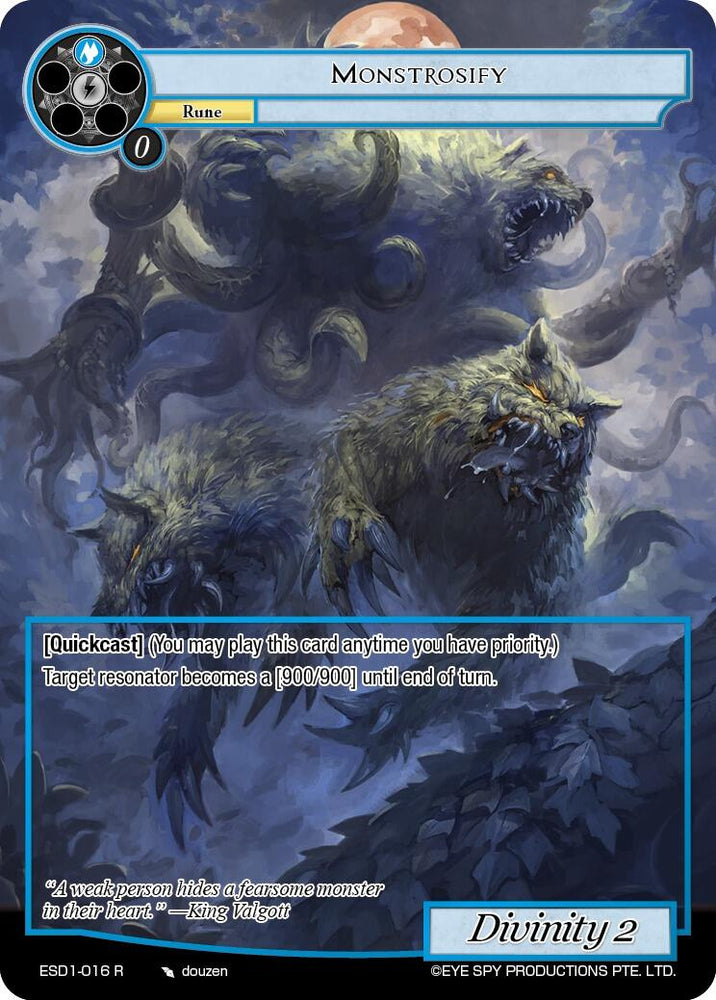 Monstrosify (ESD1-016 R) [Descent into the Raven's Catacombs]
