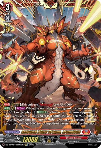 Astonish Blaze Dragon, Arumdeas (DZ-SS08/FFR02EN) [DZ-SS08: Festival Booster 2025]
