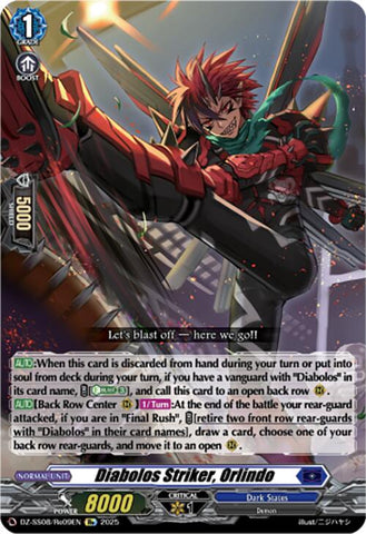 Diabolos Striker, Orlindo (DZ-SS08/Re09EN) [DZ-SS08: Festival Booster 2025]