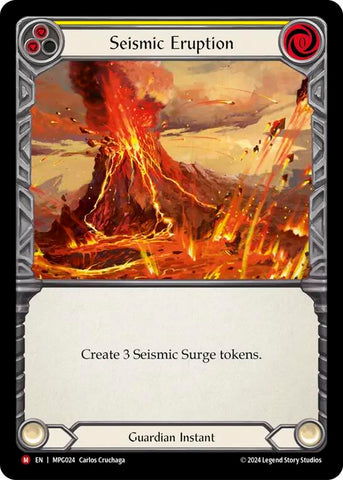 Seismic Eruption [MPG024] (Mastery Pack Guardian)