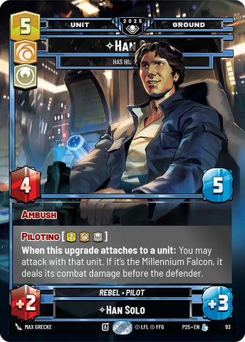 Han Solo (93) - Has His Moments (93) [Organized Play Promos]