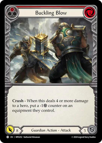 Buckling Blow (Red) [MPG052] (Mastery Pack Guardian)