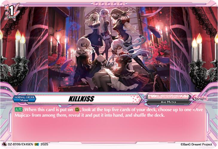 KiLLKiSS (EXS) (DZ-BT09/EX45EN) [Super Brave Detonation]