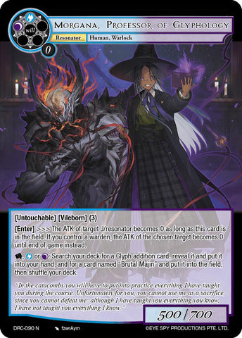 Morgana, Professor of Glyphology (DRC-090 N) [Descent into the Raven's Catacombs]