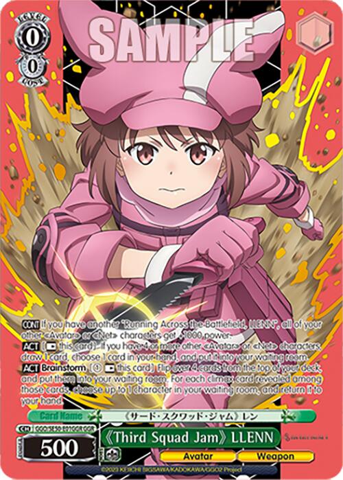 "Third Squad Jam" LLENN (GGO/SE50-E01GGR GGR) [SAO Alternative–Gun Gale Online–2 Premium Booster]
