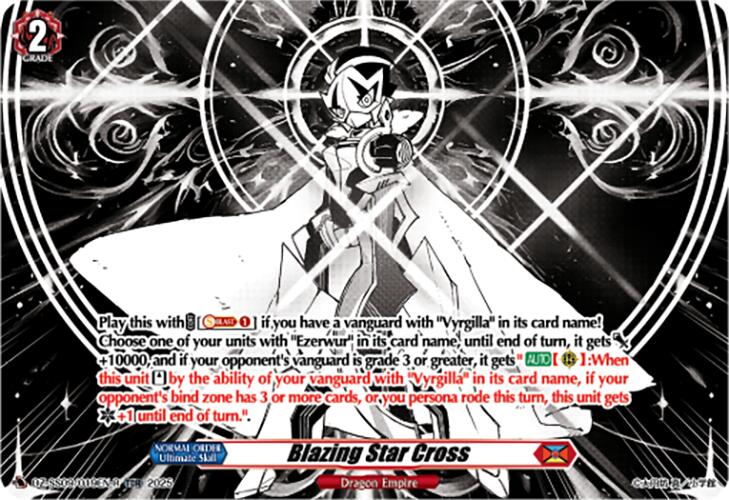 Blazing Star Cross (TDR) (DZ-SS09/019EN-R) [DZ-SS09: Zero Tendo Start Deck]