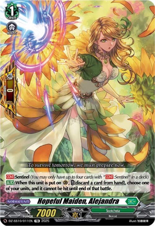 Hopeful Maiden, Alejandra (DZ-SS10/011EN) [DZ-SS10: Shiki Otei Start Deck]