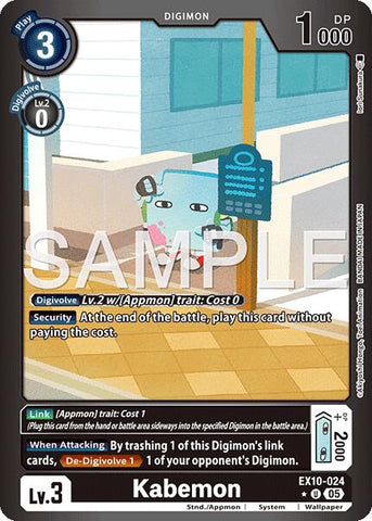 Kabemon [EX10-024] (Limited Foil) [Sinister Order]
