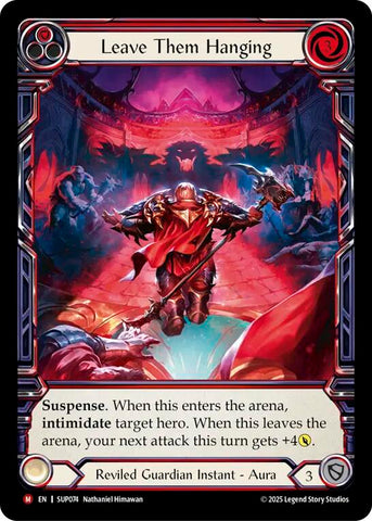 Leave Them Hanging (Extended Art) [SUP074] (Super Slam)  Cold Foil