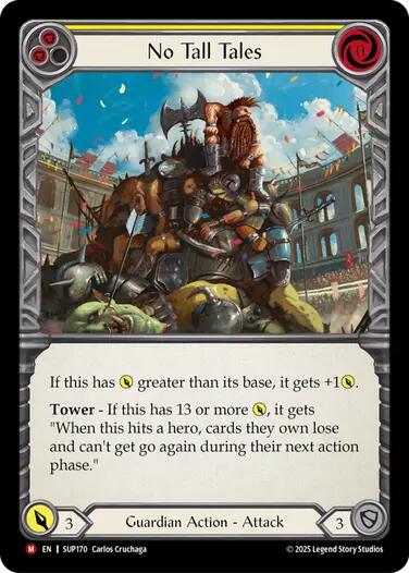 No Tall Tales [SUP170] (Super Slam)  Rainbow Foil