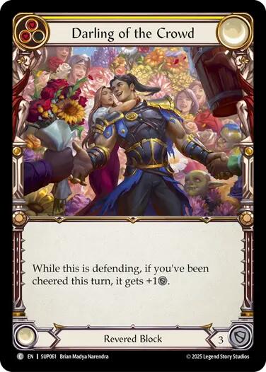 Darling of the Crowd [SUP061] (Super Slam)  Rainbow Foil