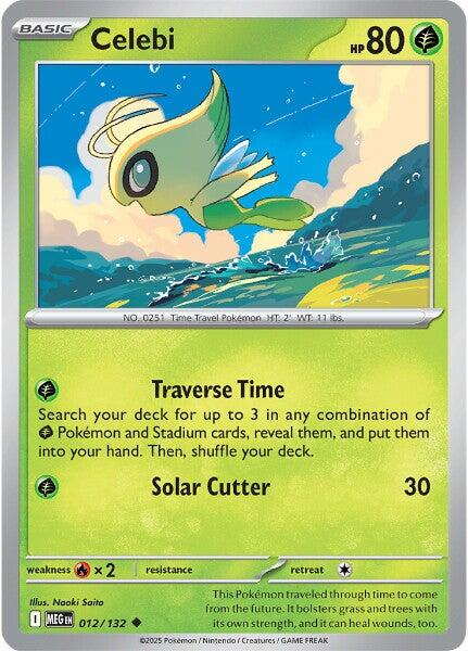 Celebi (012/132) [Mega Evolution: Base Set]